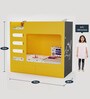Cubby Bunk Bed in Yellow Colour with Drawer Storage