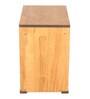 Cube Side Table In Teak Finish