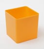 Cube Yellow Acrylic Table Vase