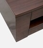 Cubic Teak Wood Centre Table In Brown Finish