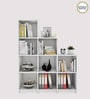 Cubix Bookshelf in Frosty White Finish