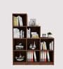 Cubix Bookshelf in Walnut Finish