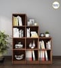 Cubix Bookshelf in Walnut Finish