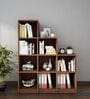 Cubix Bookshelf in Walnut Finish