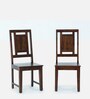 Cologne Sheesham Wood Dining Chair In Provincial Teak Finish