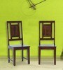 Cologne Sheesham Wood Dining Chair In Provincial Teak Finish