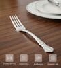 Set of 6-Fest 18/8 Stainless Steel Dessert Fork