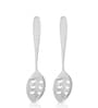 Set of 2-Deluxe Stainless Steel Slotted Spoon