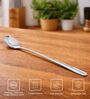 Set of 2-Dora 18/8 Stainless Steel Ice Tea Spoon Mirror Finish