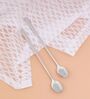 Set of 2-Dora 18/8 Stainless Steel Ice Tea Spoon Mirror Finish