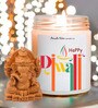 Cupcake Aroma White Wax Scented Candles With Ganesha
Idol