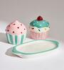 Cupcake Factory Salt & Pepper Cellar Set