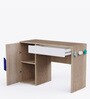 Curious Koala Kids Study Table in Oak & Blue Colour