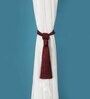 Maroon Tassel Rope Tie Back (Pack of 2)