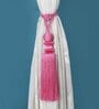 Pink Curtain Tassel Rope Tie Back (Pack of 2)