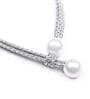 Pack of 2 Curtain Tiebacks with Imitation Pearl