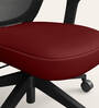 Curv Mesh Ergonomic Chair in Milan Red Finish