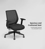 Curv Breathable Mesh Ergonomic Chair In Black Colour