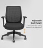 Curv Breathable Mesh Ergonomic Chair In Black Colour