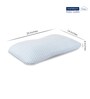 Flakes Curved Memory Foam 23 x 14 Inch Pillow