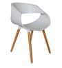 Curvy Eames Cafe Chair in White Colour