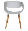 Curvy Eames Cafe Chair in White Colour