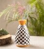 Curvy Multicolor Ceramic Vase