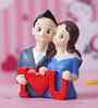 I Love You Couple Polyresin Showpieces