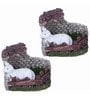 Cute and Adorable Sitting Lamb Garden Toy