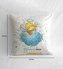 Canvas Cushion with Angel Print