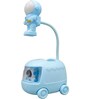 Cute Astronaut Bus DIY Pen Holder LED Desk Light Study Night Table Lamp with USB Charging Cable (Assorted Color)