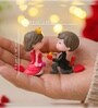 Cute Couple Boy Proposing Girl Miniature Showpiece Valentine Gift