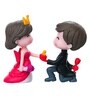 Cute Couple Boy Proposing Girl Miniature Showpiece Valentine Gift