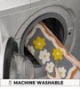 Grey Floral Non-Slip Bath Mat (40x60 CM)