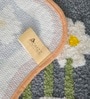 Grey Floral Non-Slip Bath Mat (40x60 CM)