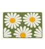 Green Floral  Non-Slip Bath Mat (40x60 CM)