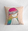 Canvas Cushion Girl Print