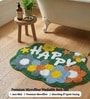 Colorfull Cute Happy Non-Slip Green Kids Bath Mat