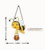 Cute Honey Bee Wooden Wall Hanging
