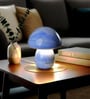 Cute Mushroom Table Lamp with Ceramic Finish | USB-C Rechargeable Battery | Glare-Free Light | Energy Efficient