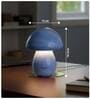 Cute Mushroom Table Lamp with Ceramic Finish | USB-C Rechargeable Battery | Glare-Free Light | Energy Efficient
