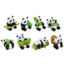 Cute Panda With Bamboo Showpieces (Set Of 8)