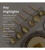 Gold Stainless Steel Cutlery Set