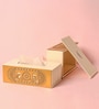 White Premium MDF Cutwork Tissue box with Mandala Art