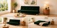 Cyrus 3 Seater Sofa Cum Bed Green Color