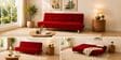 Cyrus 3 Seater Sofa Cum Bed Maroon Color