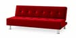 Cyrus 3 Seater Sofa Cum Bed Maroon Color