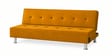 Cyrus 3 Seater Sofa Cum Bed Mustard Color