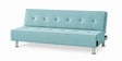 Cyrus 3 Seater Sofa Cum Bed Teal Color