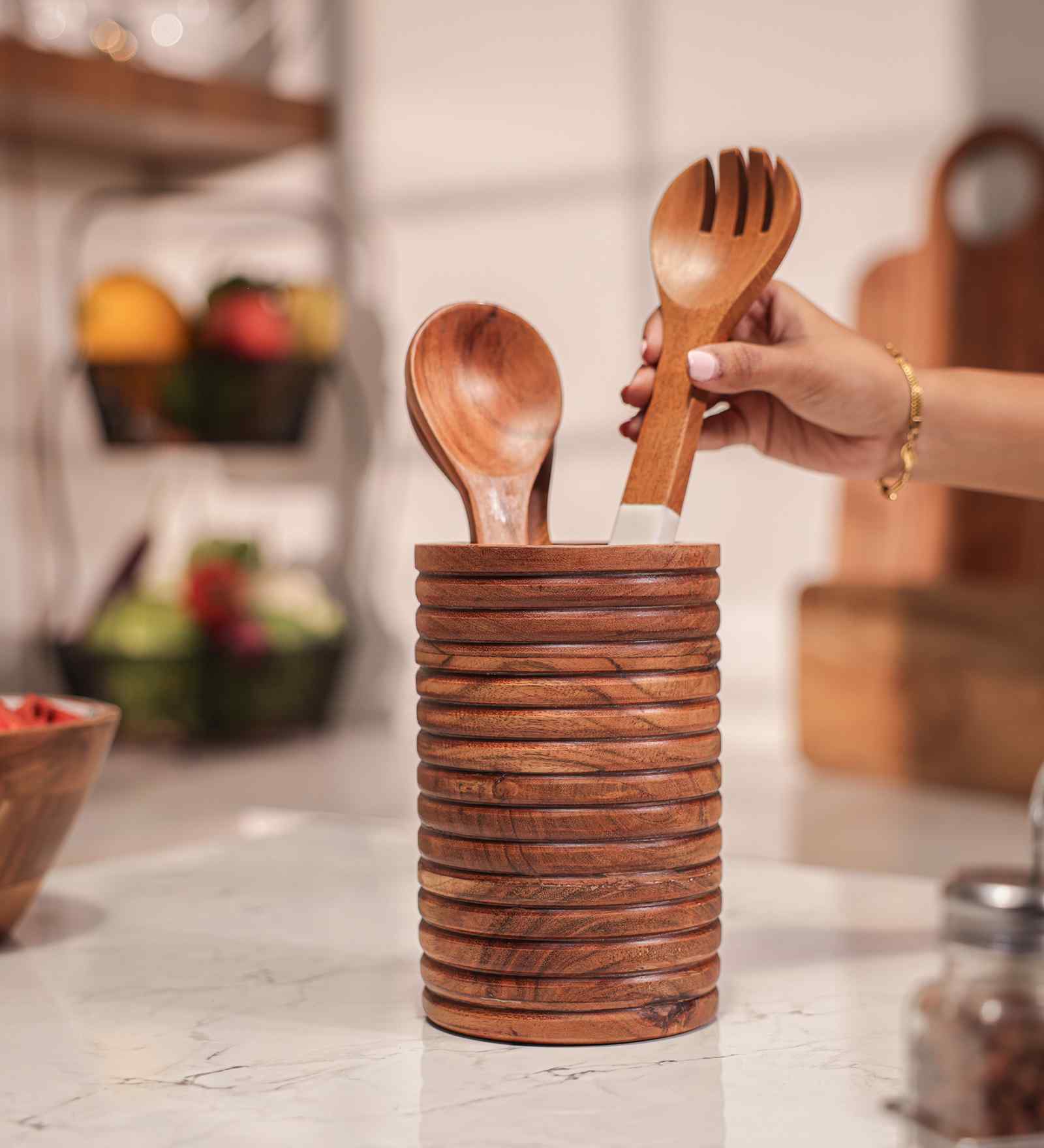 Cylindro Utensils Holder
